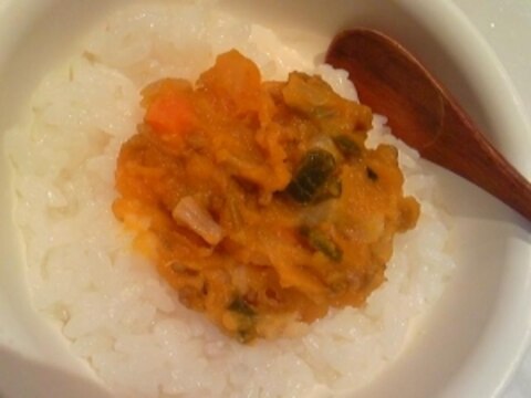 離乳食♪中期～後期☆カボチャと色々野菜のお粥